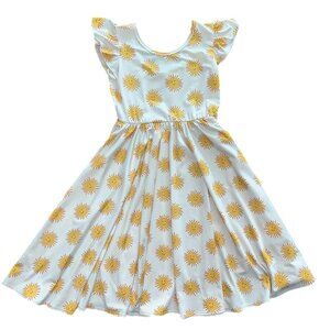 Dot Dot Smile Twirling dress Empire waist (Smiley Sunshines)